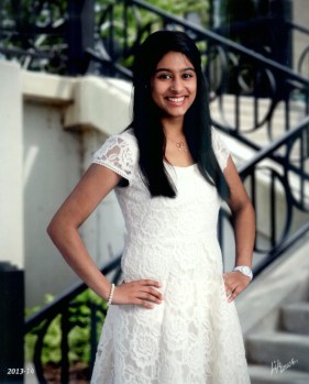 Arsheen Hamirani, 15, is a first place national winner, Future Business Leaders of America