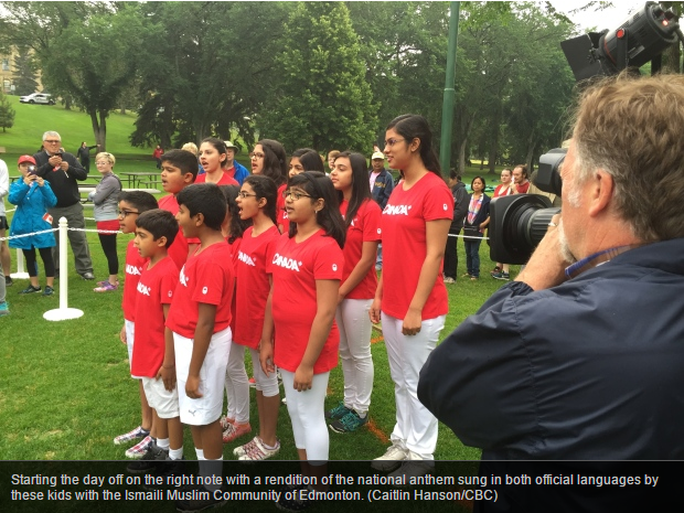 Ismaili Muslim Community of Edmonton: Canada Day at the Alberta Legislature