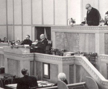 Imam Sultan Mahomed Shah was elected President of the League of Nations for its 18th Assembly ((Photo: The Ismailis: An Illustrated History)