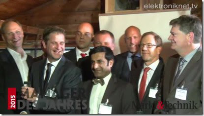 Germany: Rahman Jamal award Manager of the Year in the category of Test & Measurement