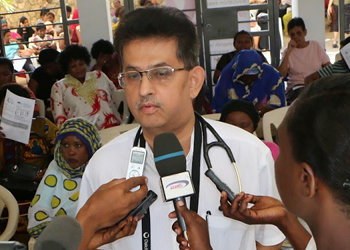 Dr. Mustaafa Bapumia, Medical Director at Aga Khan Hospital (Image credit: IPP Media)