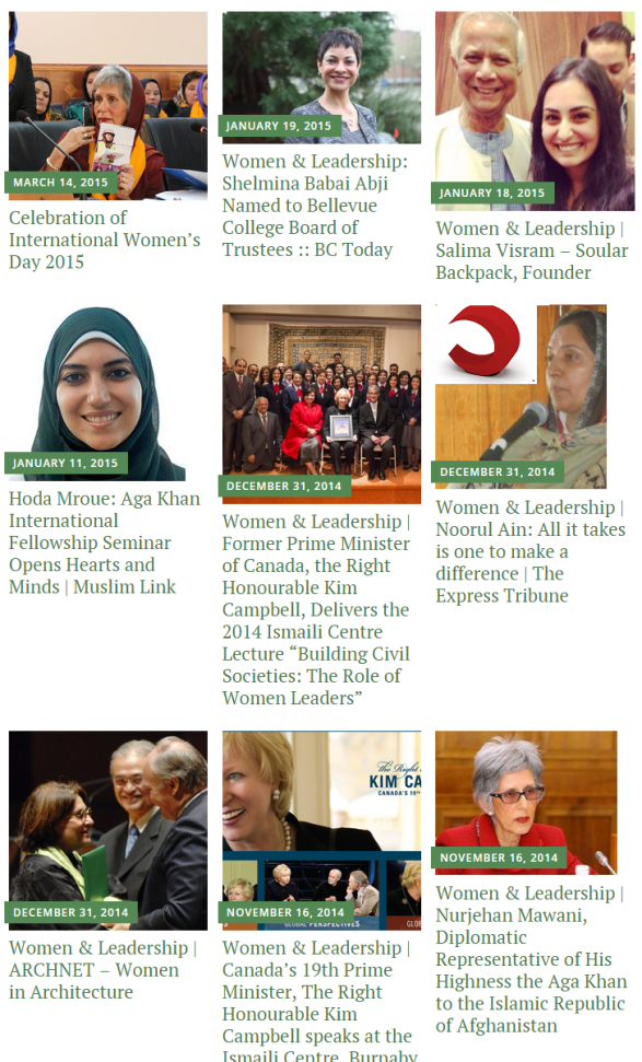 Women Leadership Ismailimail
