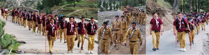 Ismaili District Boy Scouts Association Gilgit Regional Awareness Hike to Promote Peace and Harmony among diversified Communities