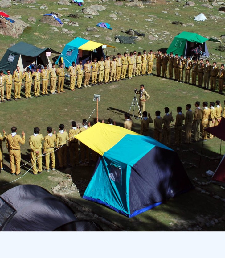 Ismaili District Boy Scouts Association Gilgit Regional Awareness Hike to Promote Peace and Harmony among diversified Communities