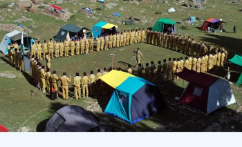Ismaili District Boy Scouts Association Gilgit Regional Awareness Hike to Promote Peace and Harmony among diversified Communities