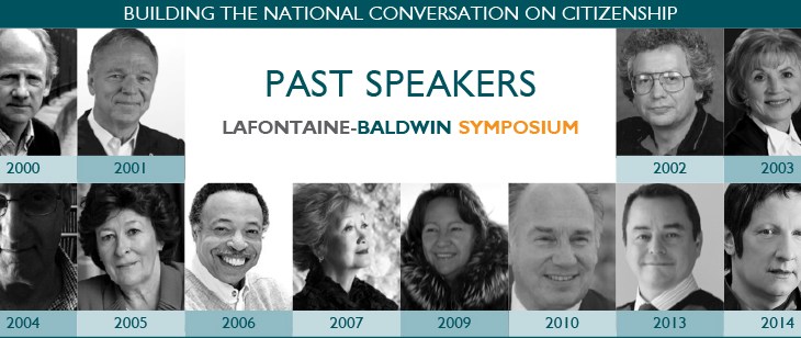 LaFontaine-Baldwin Symposium Lecture Past Speakers