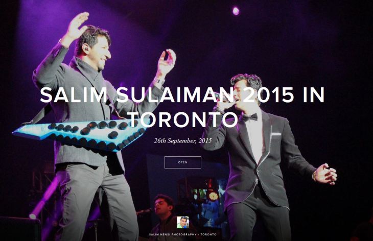 Salim-Sulaiman 2015 Toronto