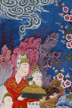 The Feast of Sada: From the Shahnama (Book of Kings) of Shah Tahmasp, ca. 1525, Iran, Tabriz (Image: The Metropolitan Museum of Art)