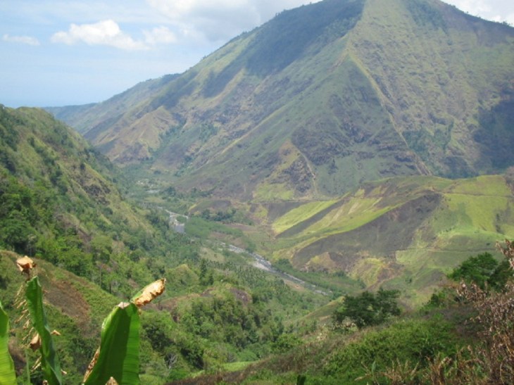 The mountains of Misamis Oriental.