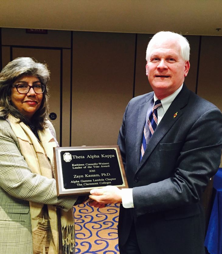 Professor Zayn Kassam receives Connolly‐Weinert Leader of the Year Award