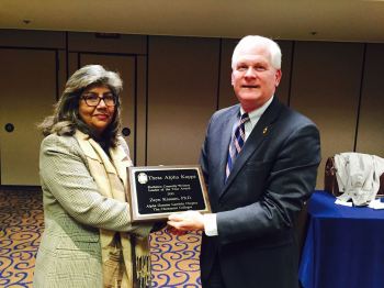 Professor Zayn Kassam receives Connolly‐Weinert Leader of the Year Award