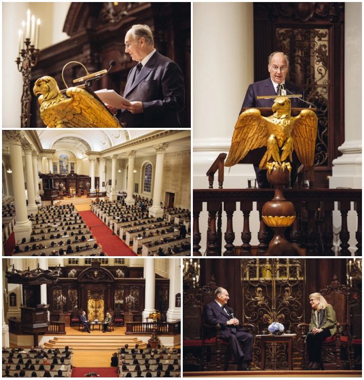 Photographs: His Highness the Aga Khan Speaks at Harvard University | AKDN