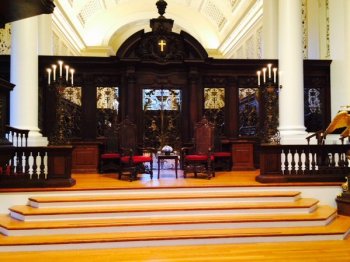 At Harvard Memorial Church for #AgaKhanHarvard Lecture