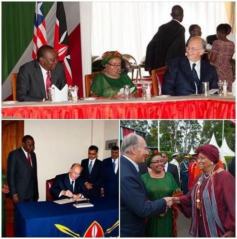 Mawlana Hazar Imam attends Jamhuri Day garden party hosted by the President of Kenya