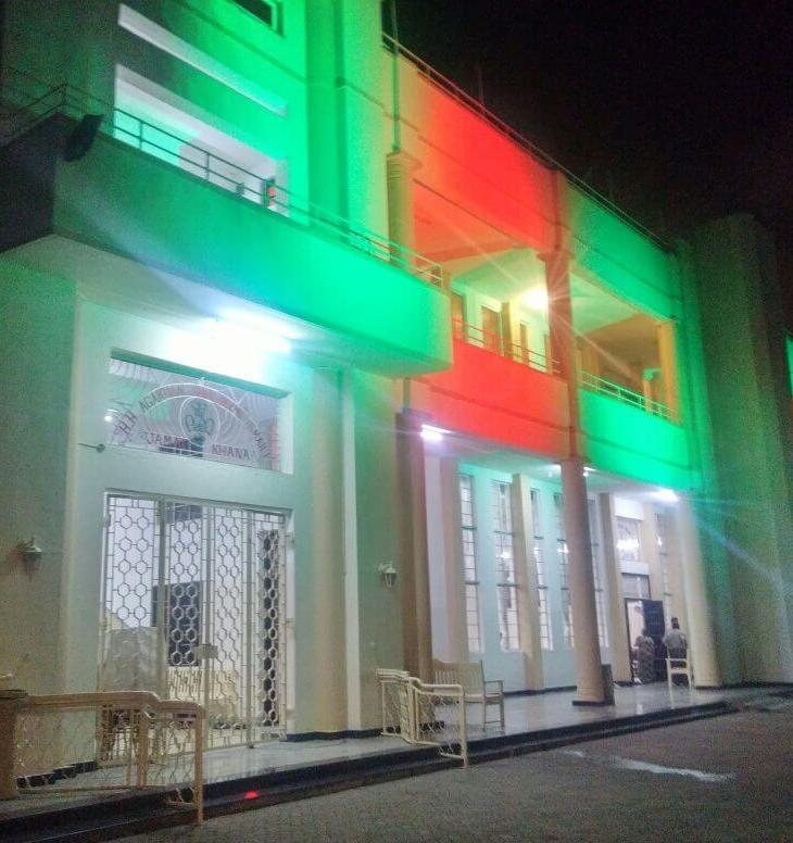 Makupa Jamatkhana lit up for Salgirah