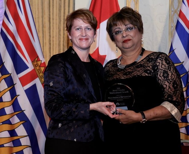 Nana's Kitchen wins 2015 British Columbia Multicultural Award