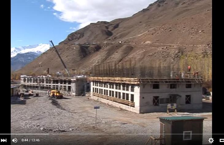 Badakhshan TV: UCA Khorog construction progressing
