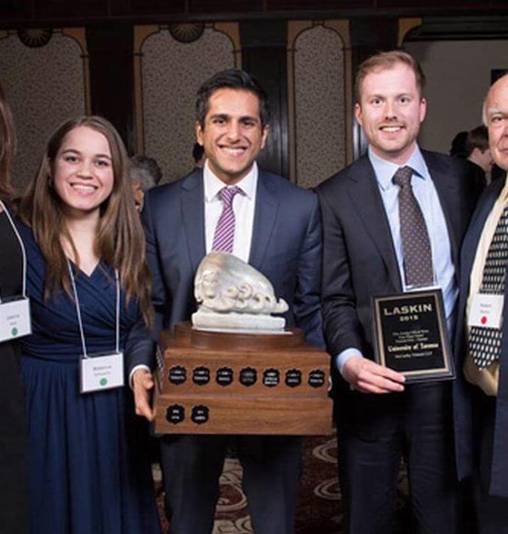 Law student Bilal Manji and team win Laskin Moot