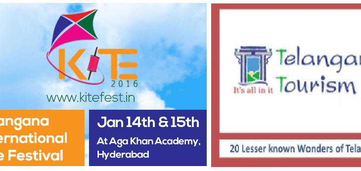 KITE 2016 - The First Telangana International Kite Festival underway at the Aga Khan Academy, Hyderabad