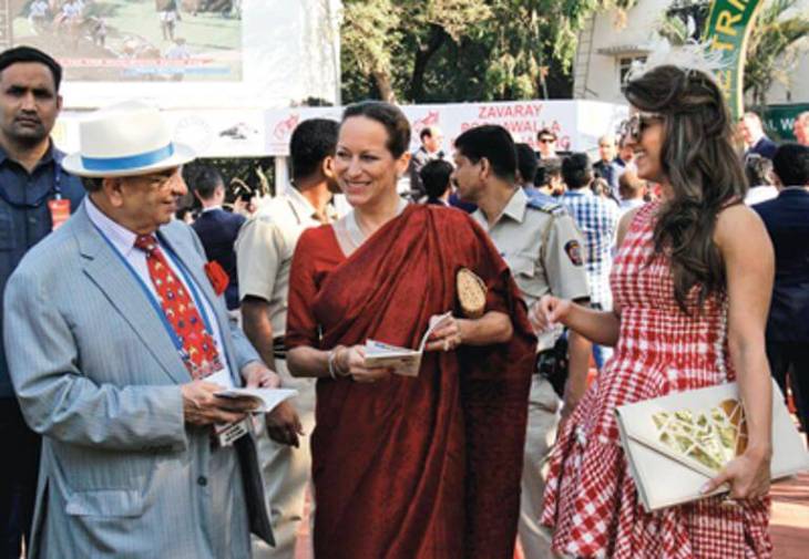 Princess Zahra Aga Khan at the 36th Asian Racing Conference, India