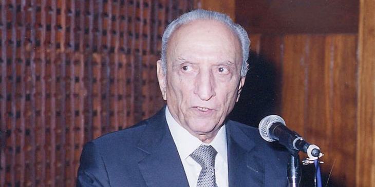 ​Sahabzada Yaqub Khan, 1920-2016 (Image credit: AKU)