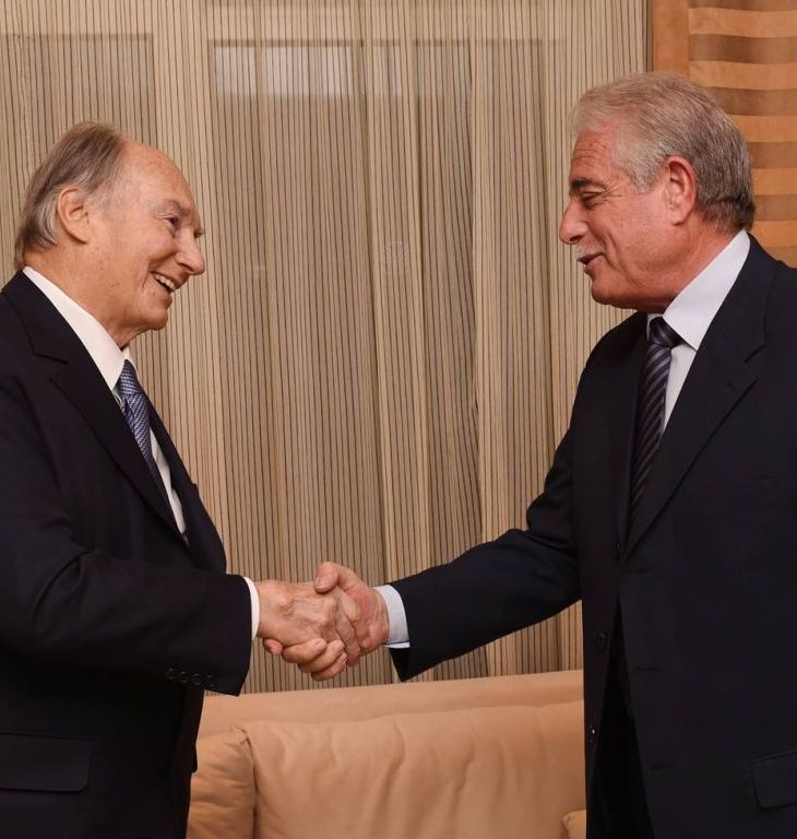 His Highness the Aga Khan arrives in Sharm el-Sheikh, Egypt