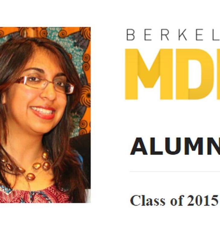 University of California, Berkeley's Master of Development Practice Alumni Profile: Narissa Allibhai