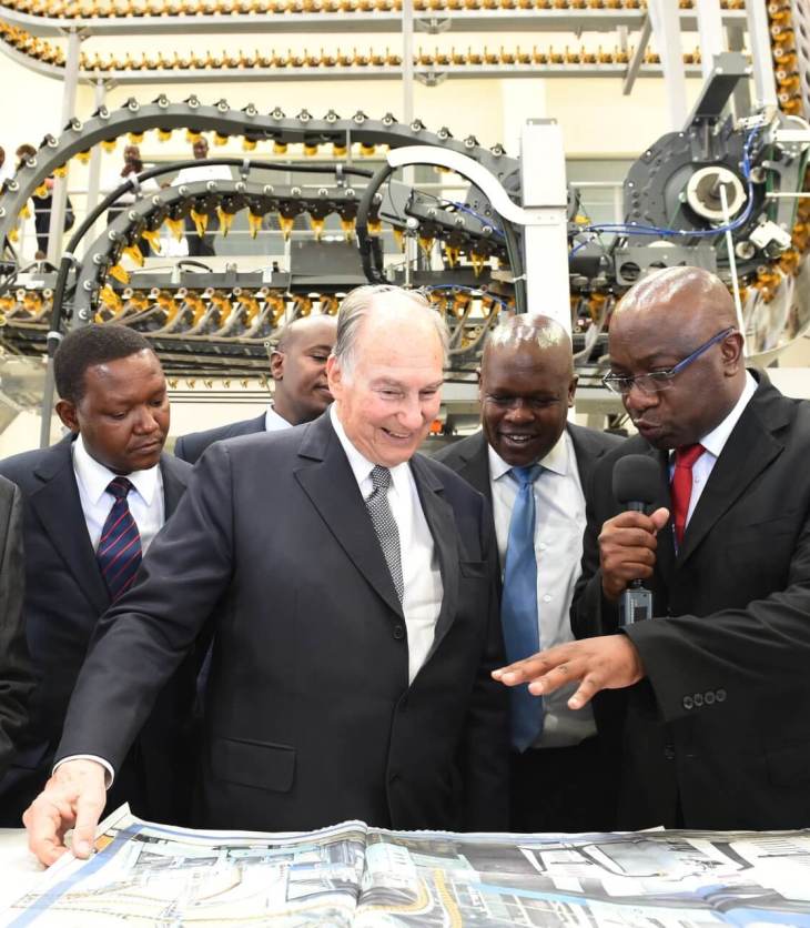 Aga Khan Extols a Free and Responsible Media while Opening New Printing Plant in Kenya