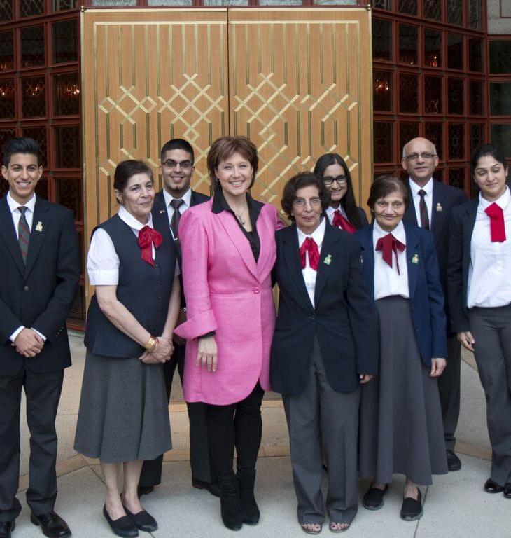 British Columbia Premier Christy Clark visits the Ismaili Centre, Burnaby