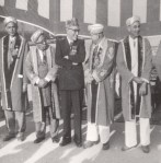 A group of Ismaili leaders at the Diamond Jubilee celebrations in Karachi. (Photo: The Ismailis: An Illustrated History)