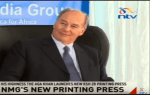 NTV Kenya Video Report: His Highness the Aga Khan launches printing press