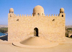 Mausoleum of Imam Sultan Mahomed Shah Aga Khan III in Aswan, Egypt