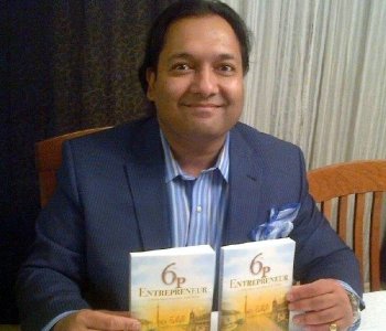 Author of 6p Entrepreneur, Hussein K. Bawa to promote and discuss his book at Indigo Chapters