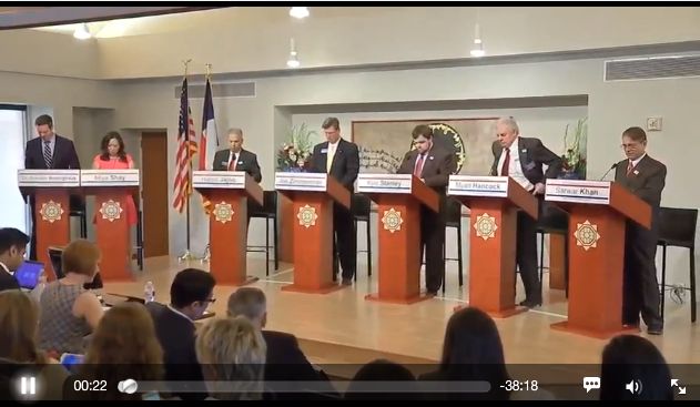 SUGAR LAND MAYORAL CANDIDATES DEBATE THE CITY'S FUTURE