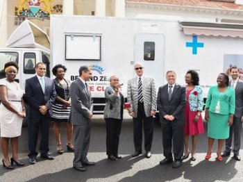 Aga Khan University Hospital Nairobi donates mobile clinic