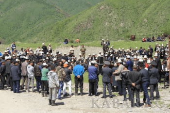 Aga Khan Foundation funded bridge reconnects communities in Osh Oblast, Kyrgyzstan