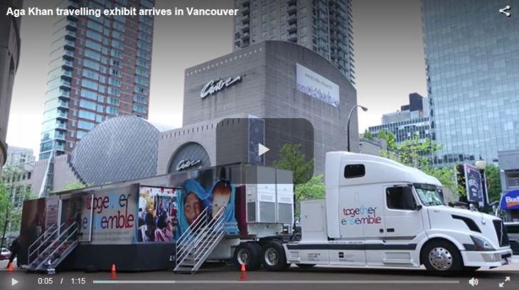 Video: Aga Khan travelling exhibit arrives in Vancouver