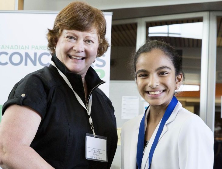 Qaeeza Ramji, Cedar Hill Middle School, Victoria BC, wins 1st Place Award at Provincial French Public Speaking Competition
