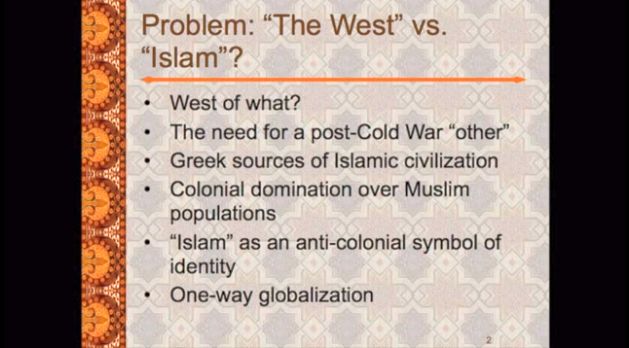 Professor Carl W. Ernst: Rethinking Islam in the Contemporary World
