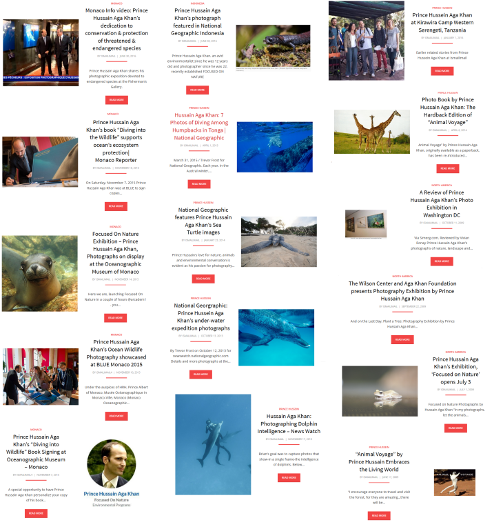 Prince Hussain Aga Khan’s Ocean Wildlife Photography