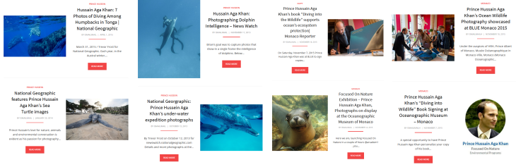 Prince Hussain Aga Khan’s Ocean Wildlife Photography