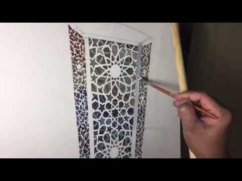 Nizar MacNojia: Watch me paint "The Fanous" in time-lapse video