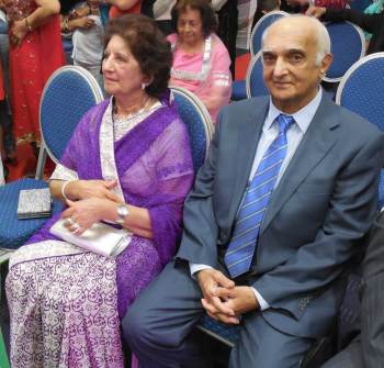 Abdul Rassul Ali Devji and wife Sakar