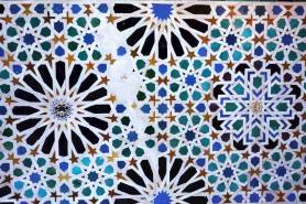 Tilework in the Mexuar, Alhambra, Spain. Image: Yannick Genin/Archnet