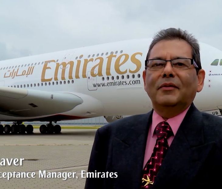 Amin Javer: Manager A380 Delivery Acceptance, Germany - Emirates Airlines