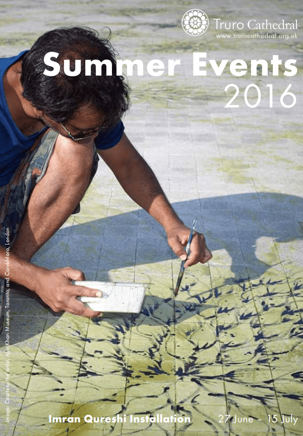 Front page of the Truro Cathedral Summer 2016 Brochure