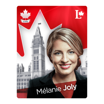 Minister for Canadian Heritage, Mélanie Joly