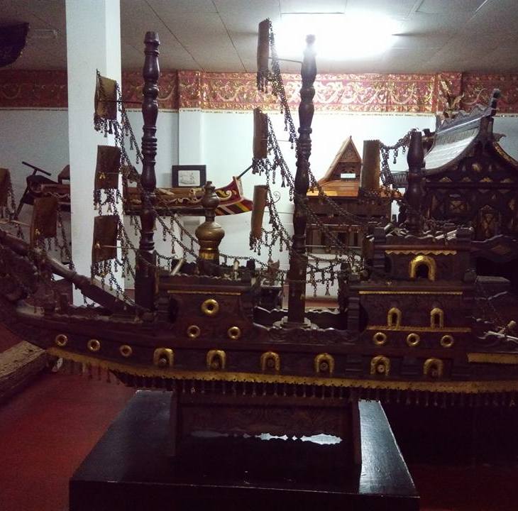 Inside the Aga Khan Museum, Mindanao State University, Marawi, Philippines