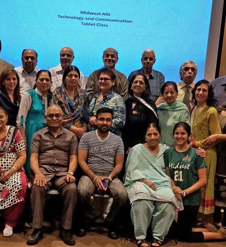 Midwestern Ismaili Council Welfare Board under Aging Gracefully Initiative: iPad Class Graduation Ceremony in Chicago