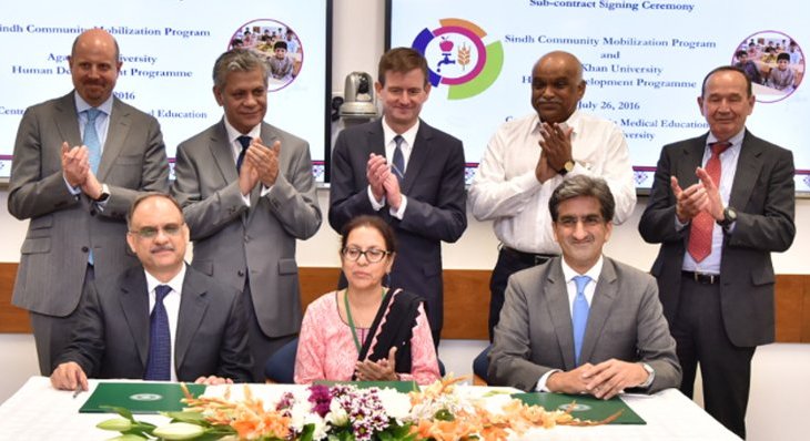 Aga Khan University in Pakistan and USAID sign Partnership Agreement to support Children Education & Nutrition Initiatives